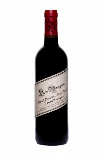 2022 vintage of dunn cabernet sauvignon red wine in bottle
