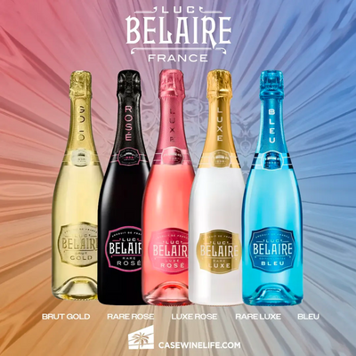 Luc Belaire Variety Pack - Assorted French Sparkling Wines 5-Pack, 750ml