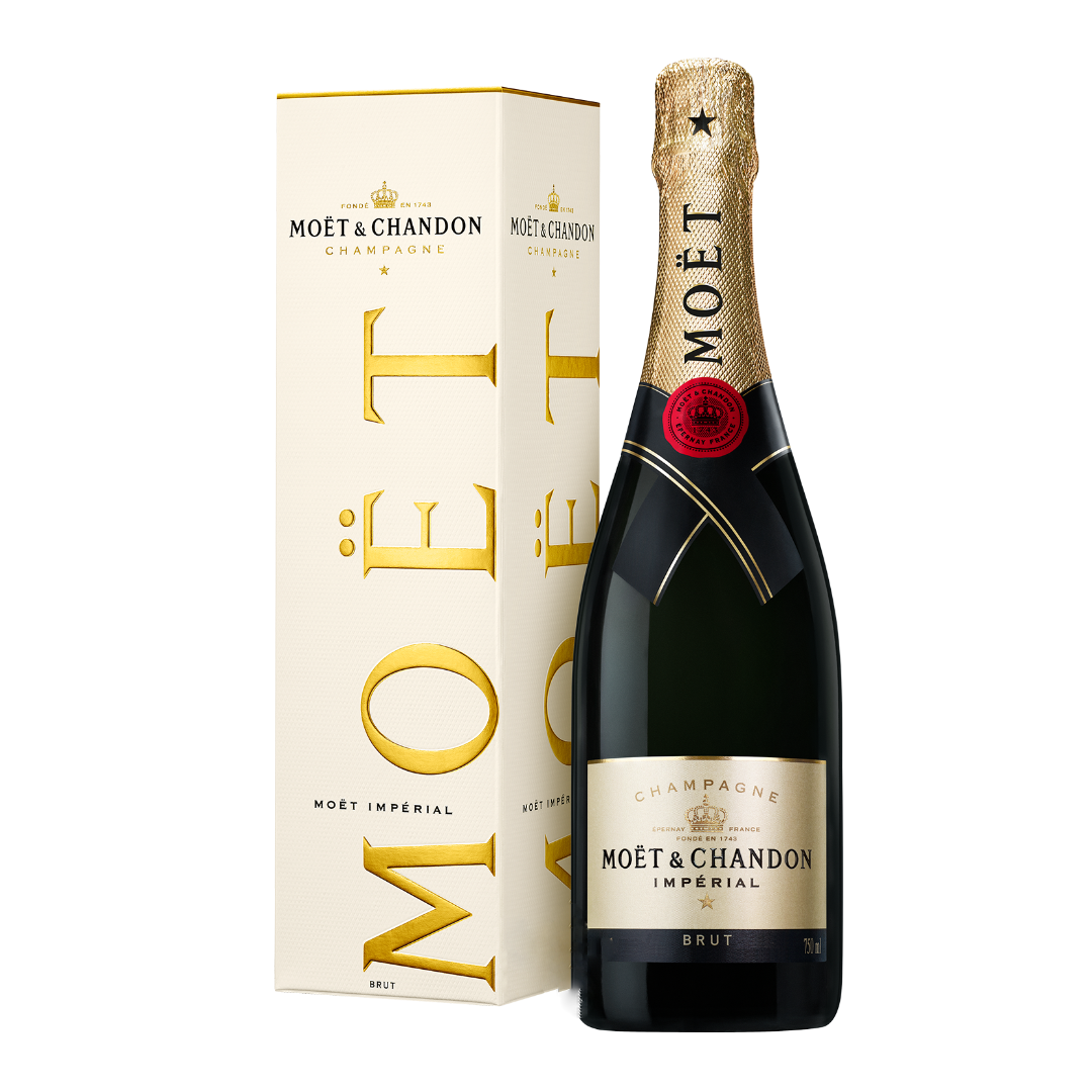 Moet & Chandon Imperial Brut Champagne Gift Box Included Moet & Chandon Imperial Brut Champagne Gift Box Included