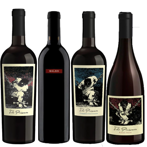 The Prisoner Wine Company Collection – Bold California Red Blend Sampler (4-Pack, 750ml)
