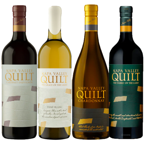 Quilt Napa Valley Wine Bundle – Premium Red & White Collection (4-Pack, 750ml)