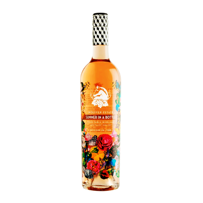 Bottle of elite rosè