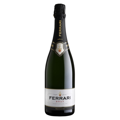 Ferrari Brut Sparkling Wine – Italian metodo classico made from 100% Chardonnay, 750ml bottle