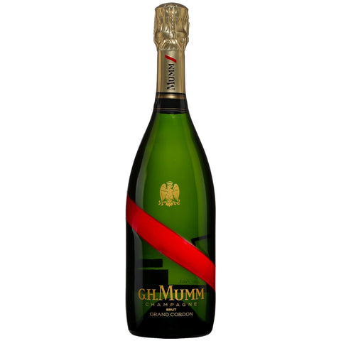 Gh Mumm Grand Cordon Brut Champagne - Casewinelife.com Wine Delivered