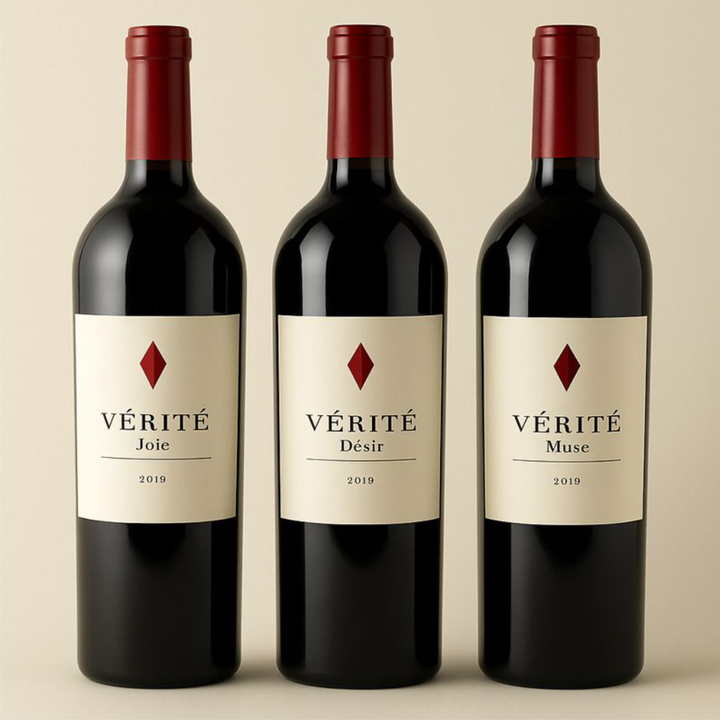 Verite 2019 Joie/Desir/Muse Red (3-Pack Bundle, 750 ml)