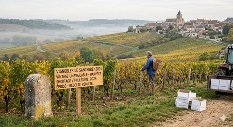 Picture of winemaker struggling with Sancerre shortage
