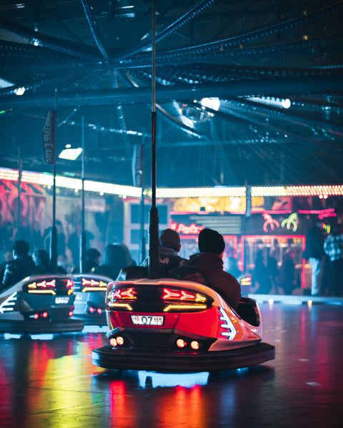 Paul Pelosi plays bumper cars in Napa Valley