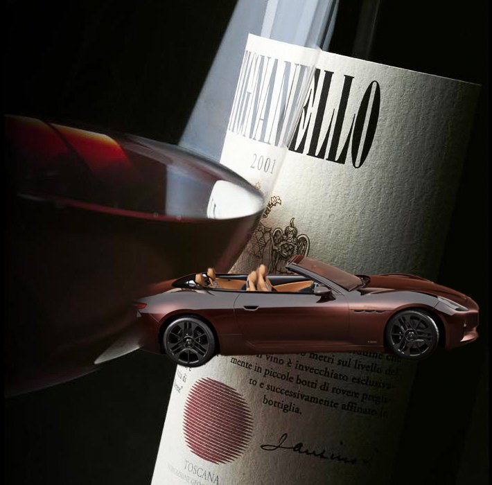 Celebrate 50 Years of Tignanello with the Ultimate Maserati Celebrate 50 Years of Tignanello with the Ultimate Maserati