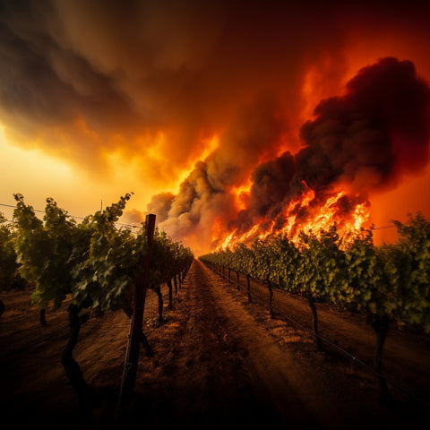 Exploring the Impact of California Wildfires on Smoky Wine - Casewinelife.com Order Wine Online