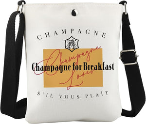 Champagne s’il Vous Plaît Crossbody Bag