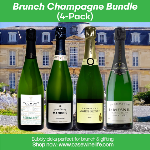 Curated Brunch Champagne Bundle (4-Pack, 750ml)