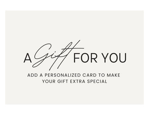 Gift Card Message