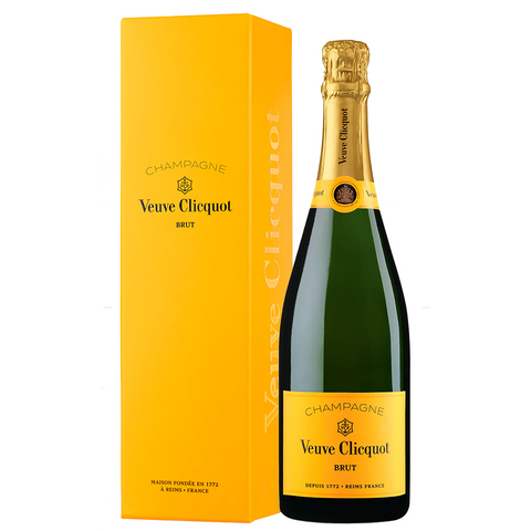 VEUVE CLICQUOT Brut (Yellow Label) With Box