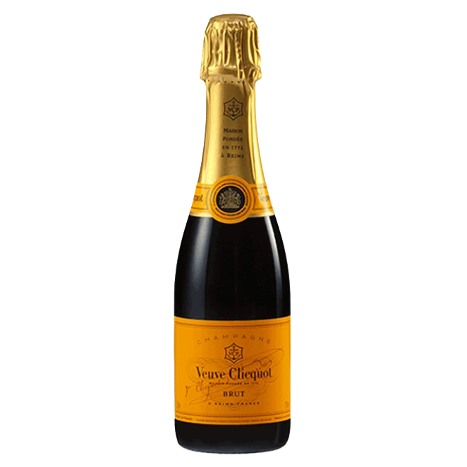 Champagne Veuve Clicquot Étiquette Jaune Brut 375 ml