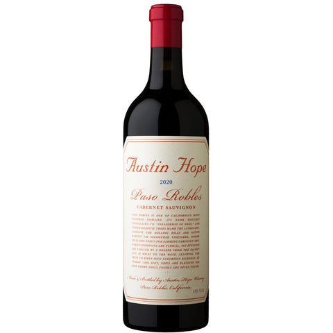 Austin Hope Paso Robles Cabernet Sauvignon - Casewinelife.com Order Wine Online