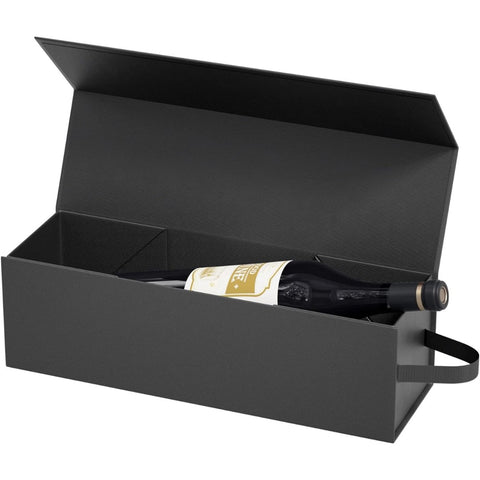 Black Reusable Wine Gift Box - Casewinelife.com Order Wine Online