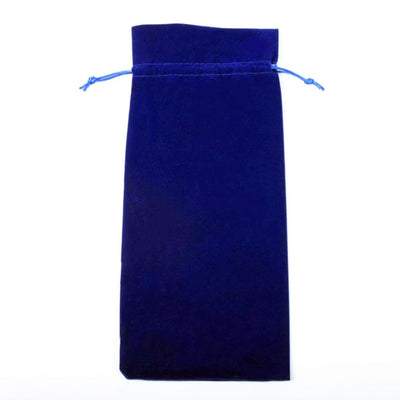 Blue Velvet Wine Gift Bag - Casewinelife.com Order Wine Online
