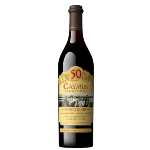 Caymus 50th Anniversary Napa Valley Cabernet Sauvignon 2022 - Casewinelife.com Order Wine Online