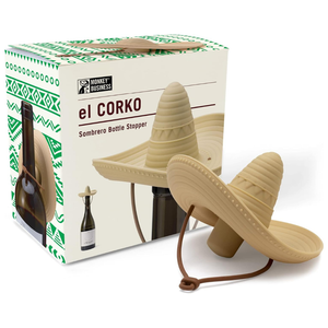 El Corko Silicone Wine Bottle Stopper by Monkey Business