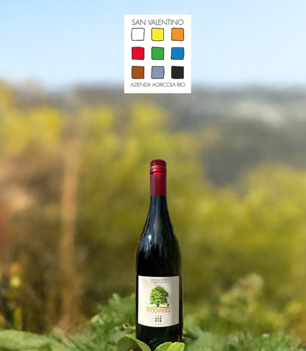 San Valentino "Floowers" No Added Sulfites Sangiovese