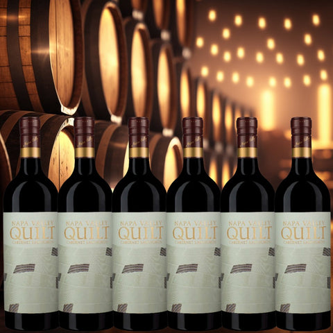 Quilt Cabernet Sauvignon Six Bottle Bundle with Free Shipping - Casewinelife.com Order Wine Online