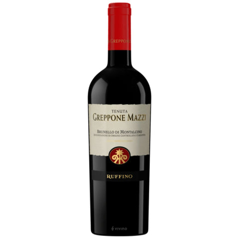 Ruffino Brunello di Montalcino Greppone Mazzi - Casewinelife.com Wine Delivered