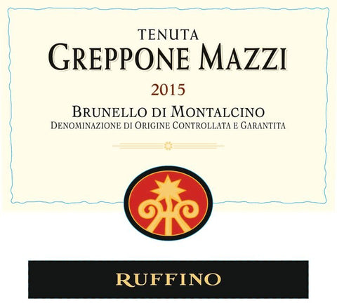 Ruffino Brunello di Montalcino Greppone Mazzi - Casewinelife.com Wine Delivered
