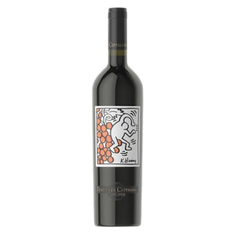 Tenuta di Ceppaiano Keith Haring Toscana 2017 - Casewinelife.com Order Wine Online