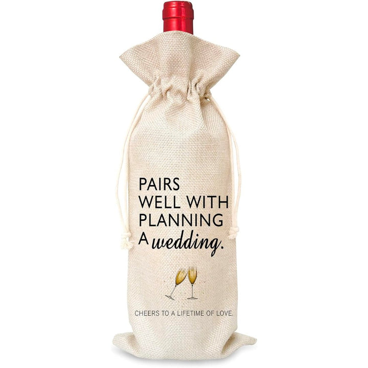 Wedding Wine Gift Bag - Casewinelife.com Order Wine Online