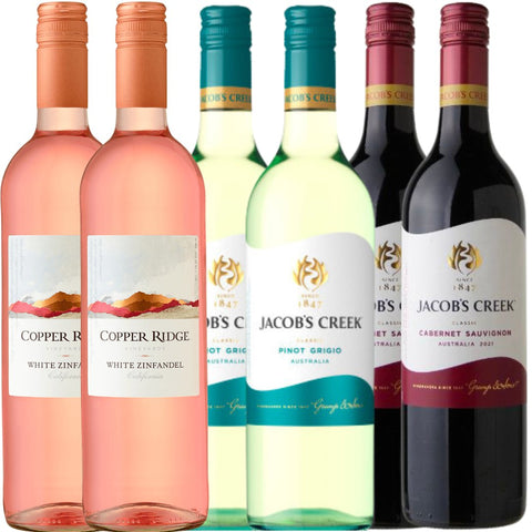Wine Club Wines Mixed - 6pk - Casewinelife.com Order Wine Online